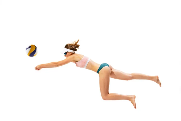 Resumo jogadores de voleibol duas meninas jogando vôlei feminino esportes  jogos bola conceito de jogo wome