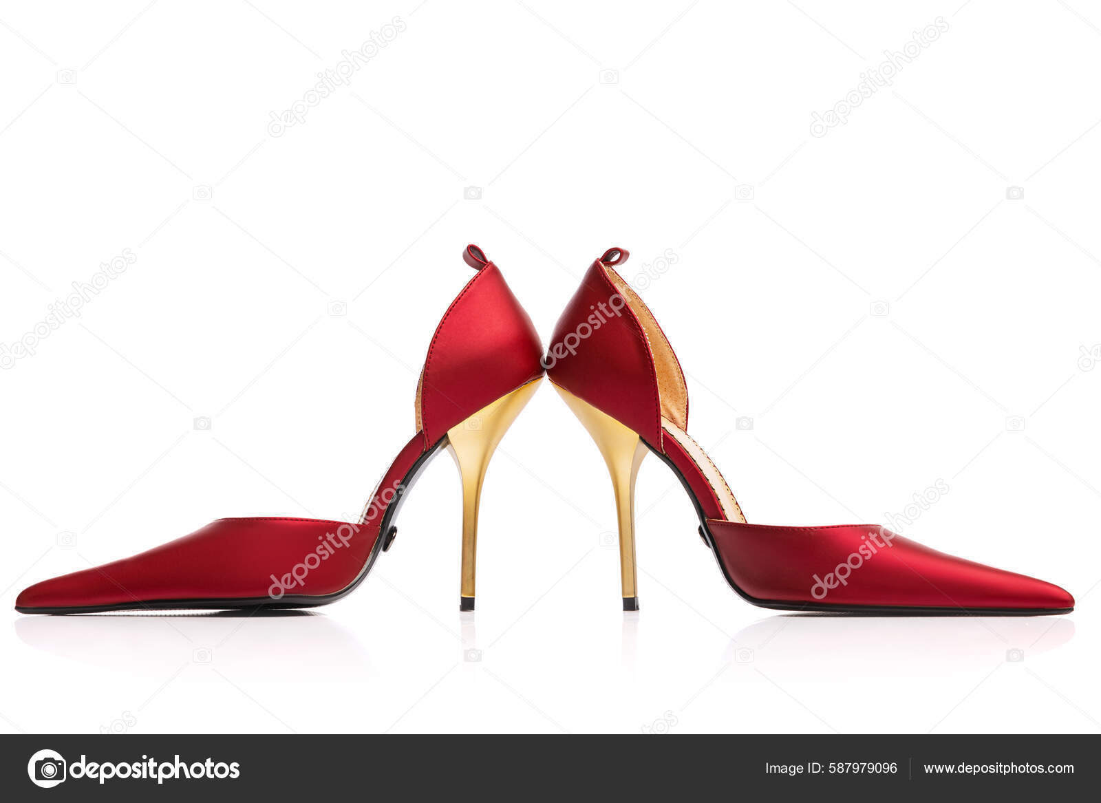 Vintage style top high heels
