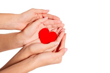 Sağlık, aşk, organ bağışı, farkındalık, refah, aile sigortası ve CSR konsepti, dünya kalp günü, dünya sağlık günü, Ulusal Organ Bağışı Günü.