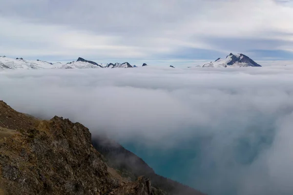 Kanada British Columbia Daki Panorama Ridge Yürüyüşünden Garibaldi Gölü Nün — Stok fotoğraf