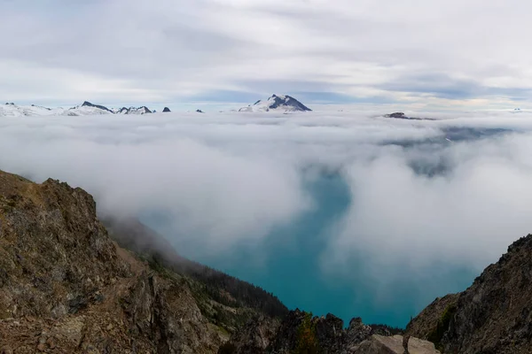 Kanada British Columbia Daki Panorama Ridge Yürüyüşünden Garibaldi Gölü Nün — Stok fotoğraf