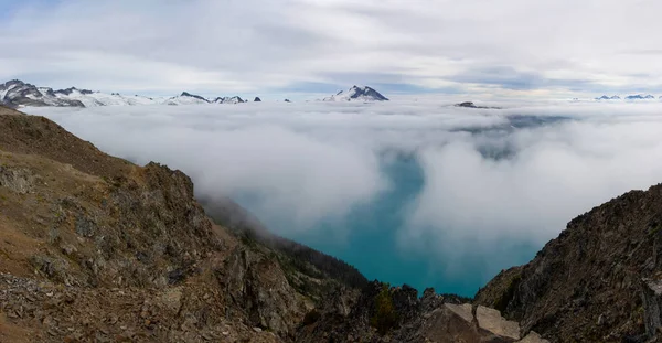 Kanada British Columbia Daki Panorama Ridge Yürüyüşünden Garibaldi Gölü Nün — Stok fotoğraf