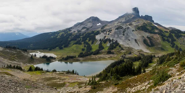 Bela Vista Caminhada Elfin Lake Colúmbia Britânica Canadá Montanhas Geleiras — Fotografia de Stock