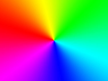 Üst görünüm, üçgen gökkuşağı renginin soyut arkaplanı metin veya tasarım için boş, resimleme renkli