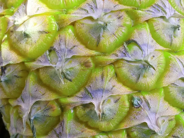 新鲜菠萝背景的抽象质感 用于照片或图解 自然水果 — 图库照片