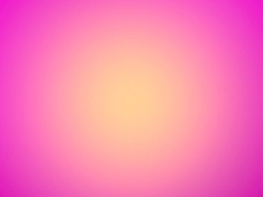 Grafik tasarımı ya da stok fotografı için soyut, bulanık, pembe ve sarı desenli arka plan. Resim, üst görünüm, gradyan boya arkaplanı