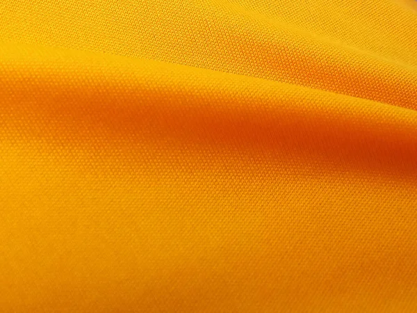Closeup Abstrato Borrado Padrão Tecido Amarelo Alaranjado Para Fundo Ilustração — Fotografia de Stock