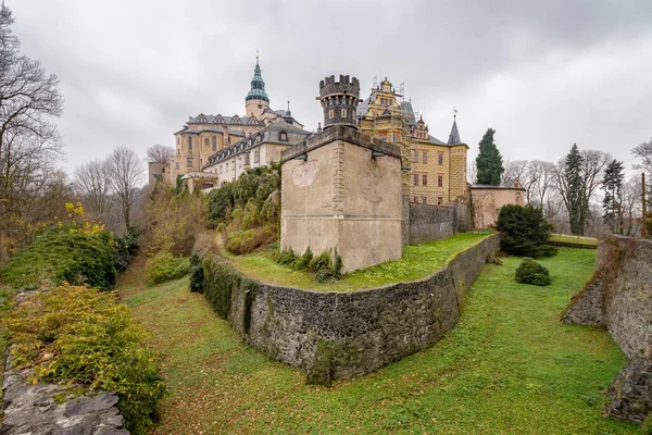 Castle Frydland, Czech Republic, Europe Rechtenvrije Stockafbeeldingen