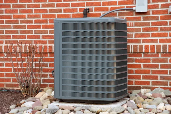 Heating Air Conditioning Residential Unit Central System — Stock Photo, Image