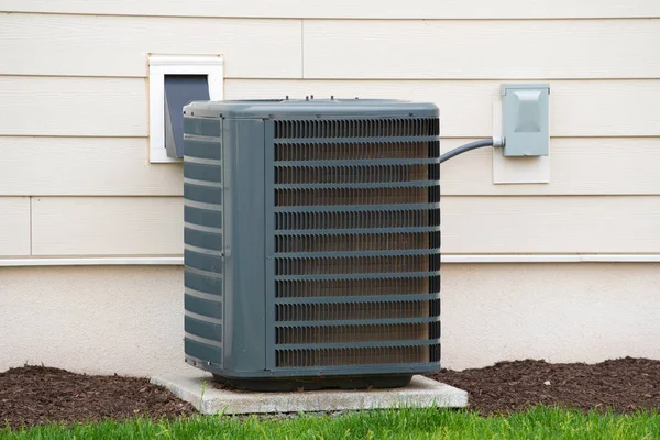 Heating and air conditioning units system — Stock Photo, Image