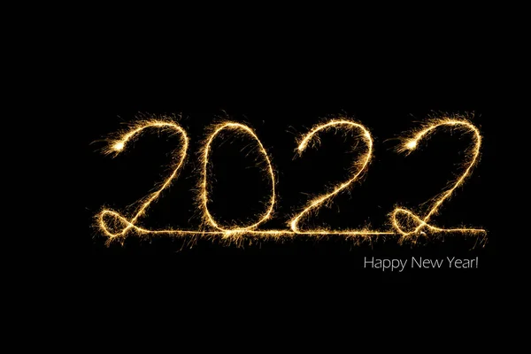 Feliz Año Nuevo 2022 — Foto de Stock