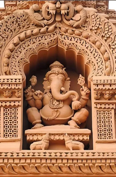 Индийский Бог Слоновой Головой Лорд Ганеша — стоковое фото
