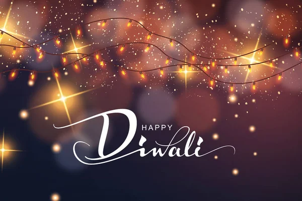 Havai fişeklerle Diwali festivali kutlaması