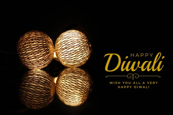 Celebración Del Festival Diwali Con Fuegos Artificiales — Foto de Stock