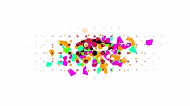 Beyazdan siyaha geçiş.