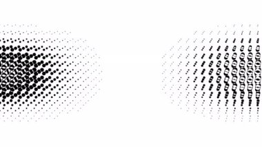 Beyazdan siyaha geçiş.