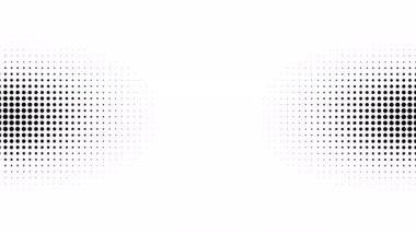 Beyazdan siyaha geçiş.