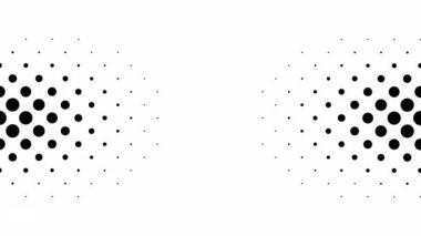 Beyazdan siyaha geçiş.