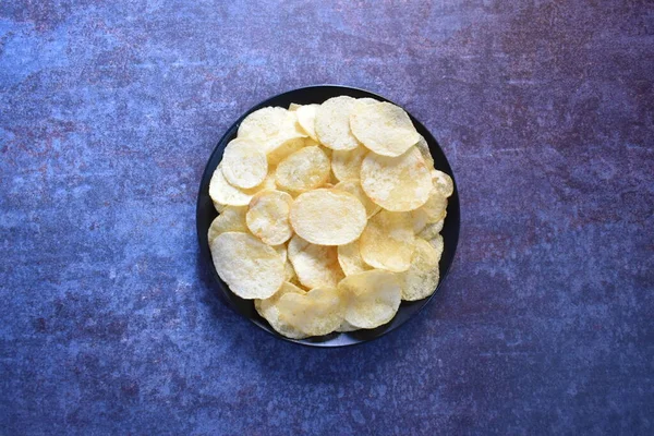 Potato Chips Savory Snack Food — Stock Photo, Image