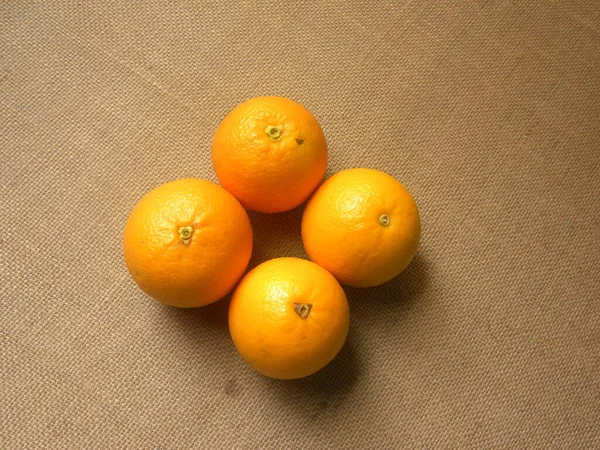 Zralý Celý Čerstvý Pupík Oranžový — Stock fotografie