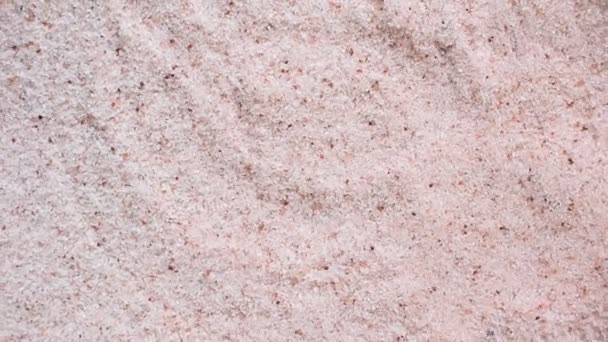 Raw Dried Himalayan Rock Salt Powder — Vídeos de Stock