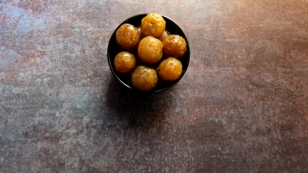 Amla Murabba Indisches Traditionelles Süßes Fruchtkonfitüre Aus Stachelbeeren — Stockvideo