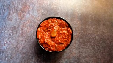 Hint geleneksel baharatlı arpacık soğanı turşusu