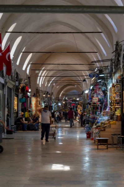 Стамбул Турция Сентября 2021 Года Знаменитый Восточный Рынок Стамбульского Большого — стоковое фото