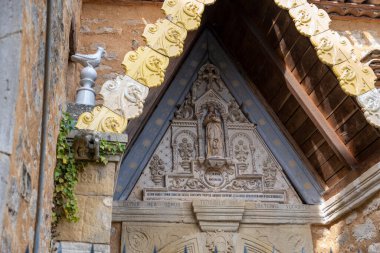 Tour Magdala Rennes le Chateau, Aude, Occitanie, Güney Fransa.
