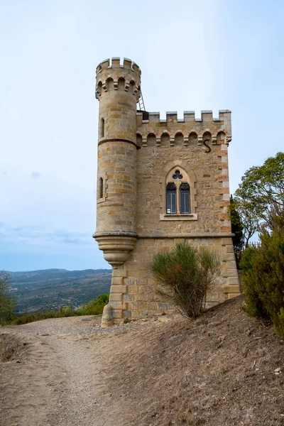 Tour Magdala Rennes Chateau Aude Occitanie Södra Frankrike — Stockfoto