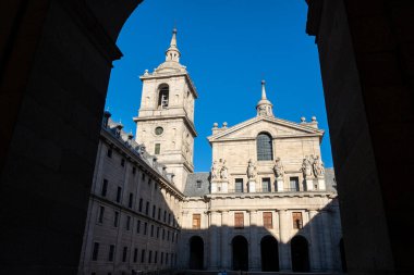 İspanya 'da San Lorenzo de El Escorial Kraliyet Bazilikası