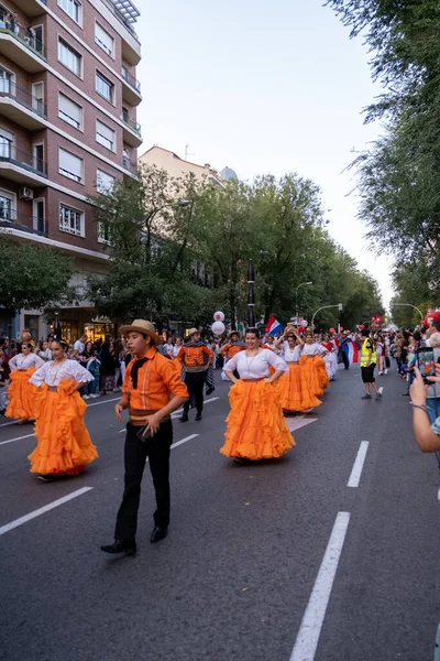Madrid Španělsko Festival Hispanidades 2022 — Stock fotografie