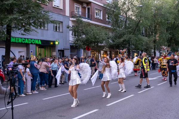 Madrid Spanya Festivali Hispanidades 2022 — Stok fotoğraf
