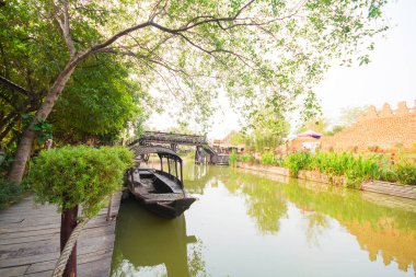 Yüzen Ayodhya Ayutthaya, Tayland.