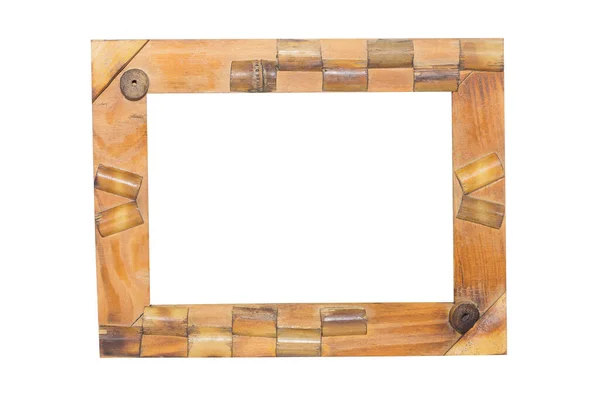 Drewniane Ramki Tle — Zdjęcie stockowe