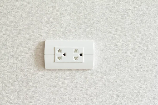 Close up image of power outlet