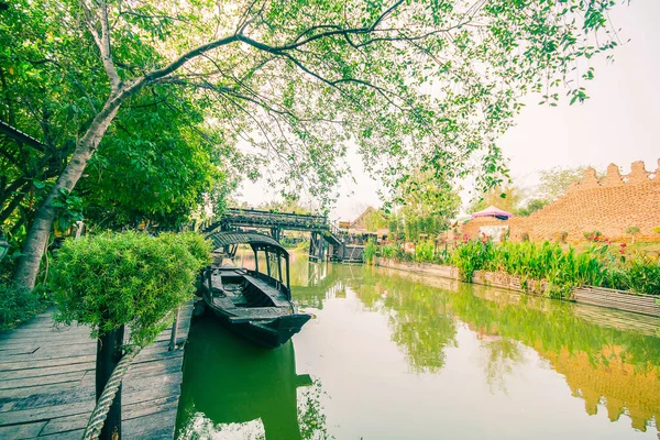 Yüzen Ayodhya Ayutthaya, Tayland.