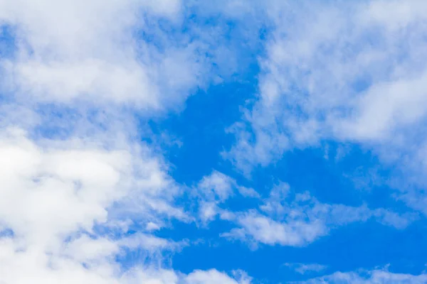 Mooie Blauwe Lucht Wolken Het Weer Dag Buiten Natuur Omgeving — Stockfoto