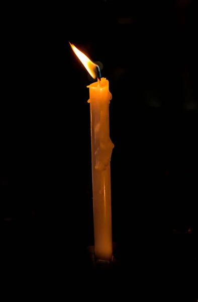 Candles Dark Background — Stock Photo, Image