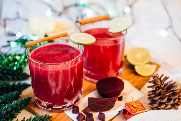beetroot and pineapple juice