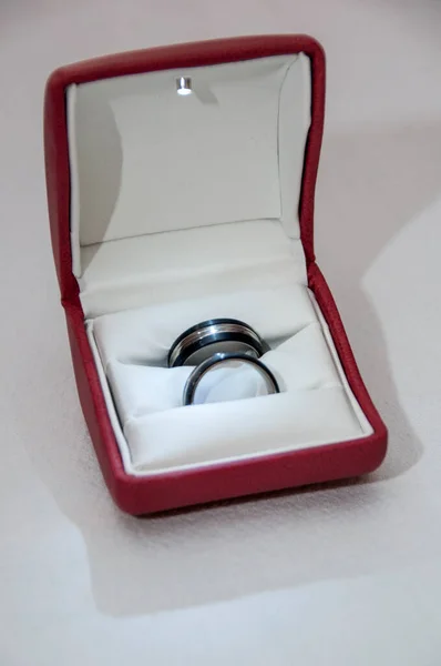 Anéis Casamento Para Casamento Gay — Fotografia de Stock