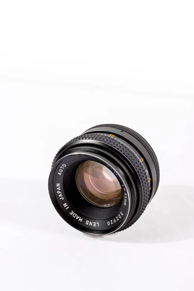Analog Camera Lens Photography Concept — 图库照片