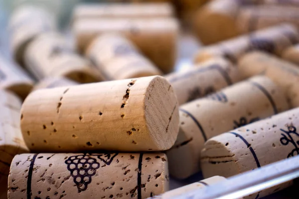 Wine Bottle Stoppers Pattern — Foto de Stock