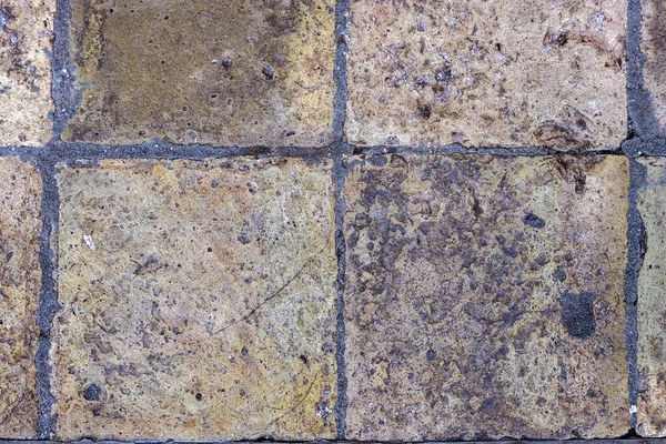 Floor Tiles Floor Cathedral Worn Square Pattern — Stock Photo, Image