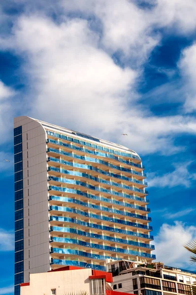 Vista Geral Dos Quartos Moderno Hotel Classe Alta — Fotografia de Stock