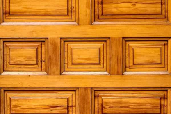 Wood texture. Solid wood door of a Spanish mansion.