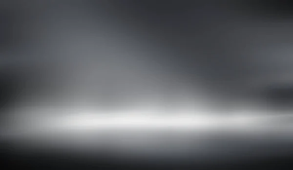 Perspectief Vloer Achtergrond Zwarte Kamer Studio Met Grijze Verloop Spotlight — Stockfoto