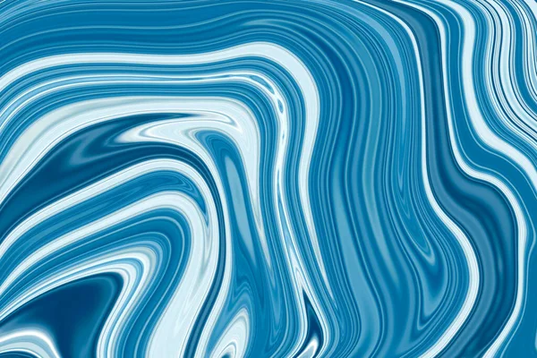 Blue Marble Texture Background Abstract Fluid Design — Fotografia de Stock