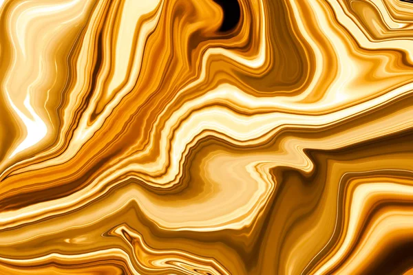 Marmortinte Bunt Gelbe Marmormuster Textur Abstrakten Hintergrund Kann Für Hintergrund — Stockfoto