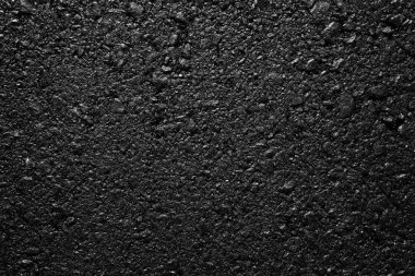 siyah asfalt doku. Asfalt yol. taş asfalt doku arka plan siyah granit çakıl